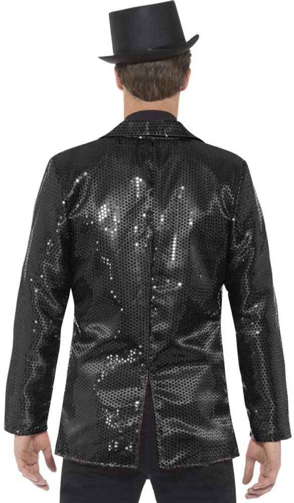 Smiffys 46984M Pailletten Herrenjacke (Medium)