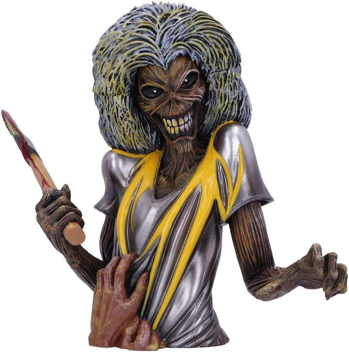Nemesis Now offiziell lizenzierte Iron Maiden Killers Büstenbox (klein), Gelb, 16.
