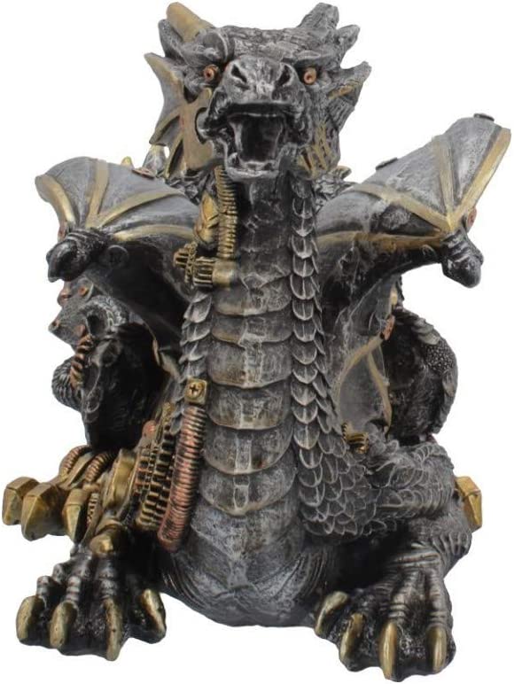 Nemesis Now Guardian of the Grapes Weinflaschenhalter, 20 cm, Silber