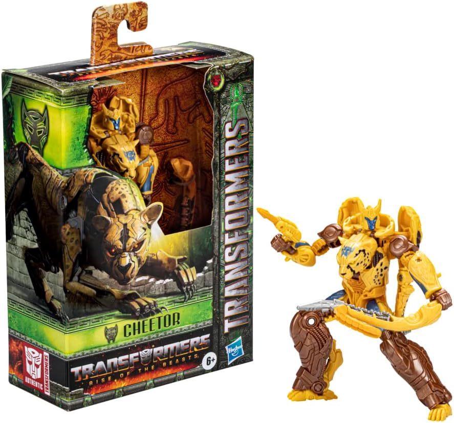 Transformers Movie 7 Rise of the Beasts Cheetor-Actionfigur der Deluxe-Klasse