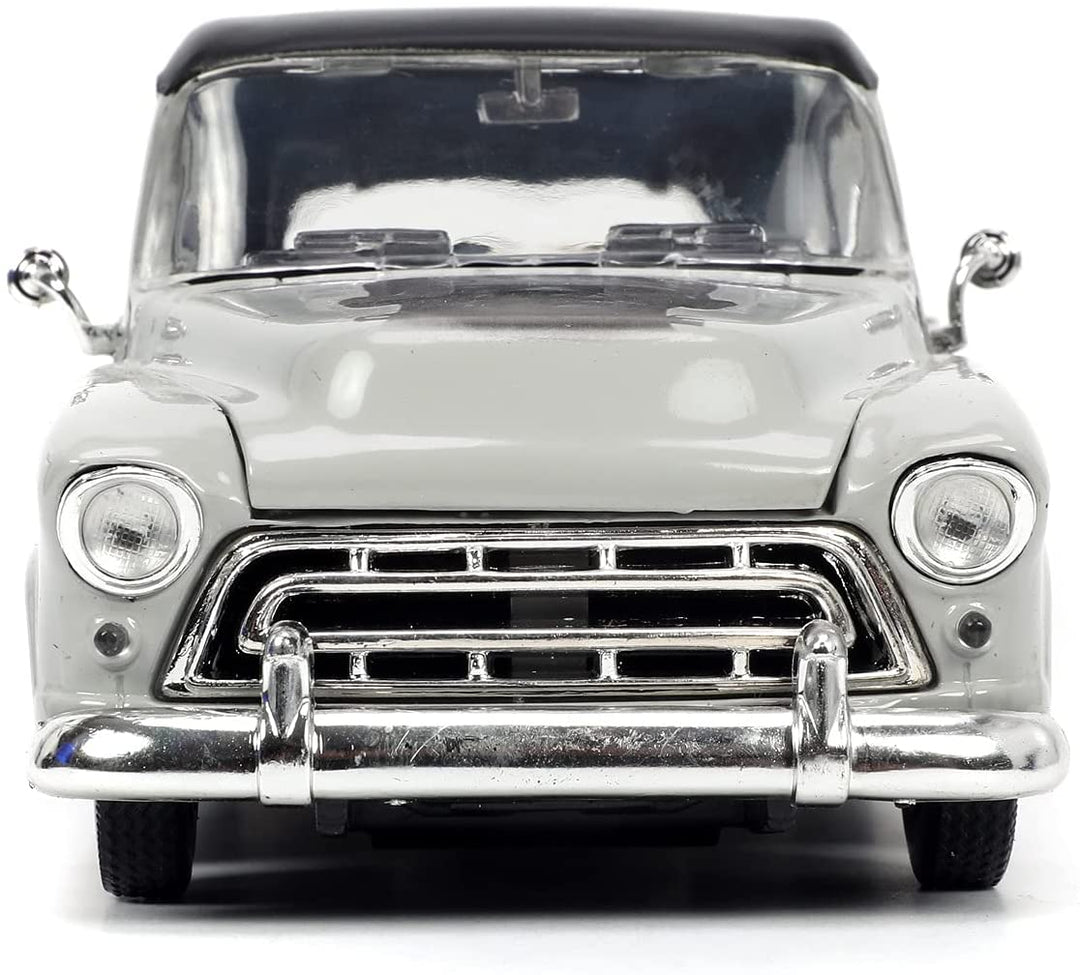 Jada Toys 253255032 Frankenstein 1957 Chevy Suburban 1:24, Grau