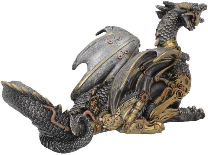 Nemesis Now Guardian of the Grapes Weinflaschenhalter, 20 cm, Silber