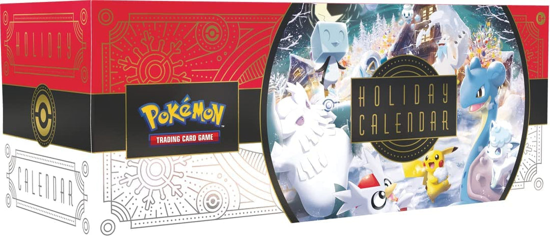 Pokémon-Sammelkartenspiel: Feiertagskalender (8 Folien-Promokarten, 6 Booster-Packs und mehr) (Vers