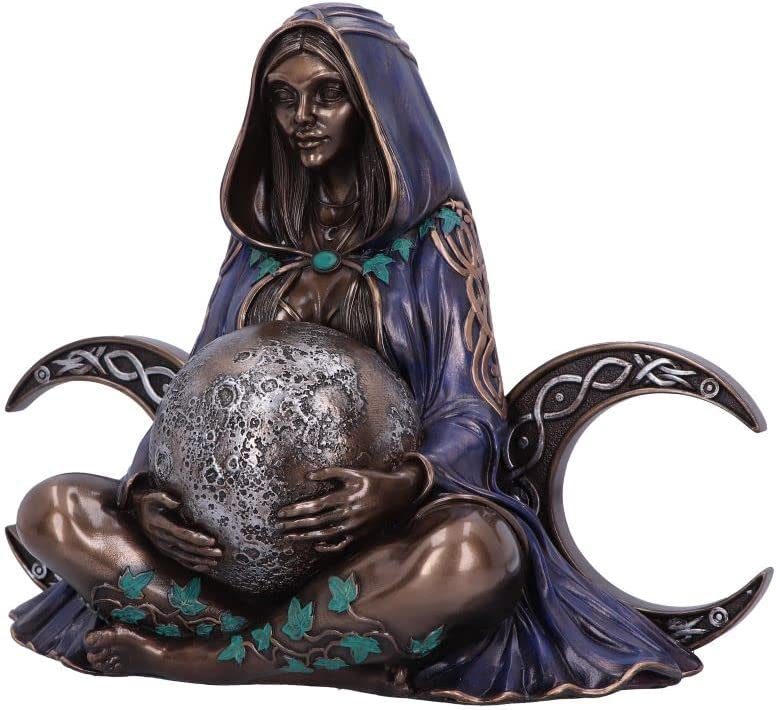 Nemesis Now Dreimond-Göttin-Figur, Bronze, 36 cm
