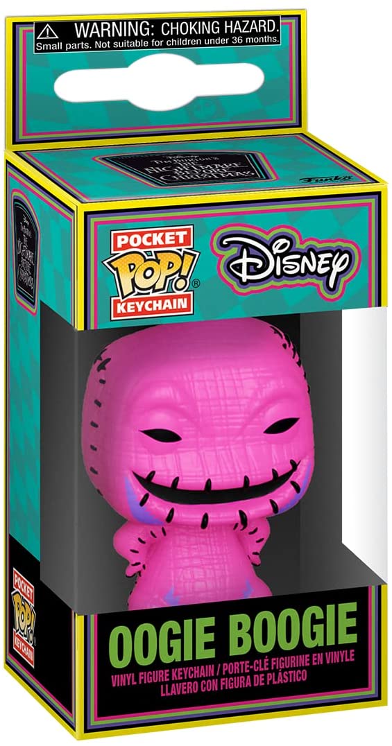 Disney The Nightmare Before Christmas – Oogie (Schwarzlicht) Funko 63967 Pop! Schlüsselanhänger