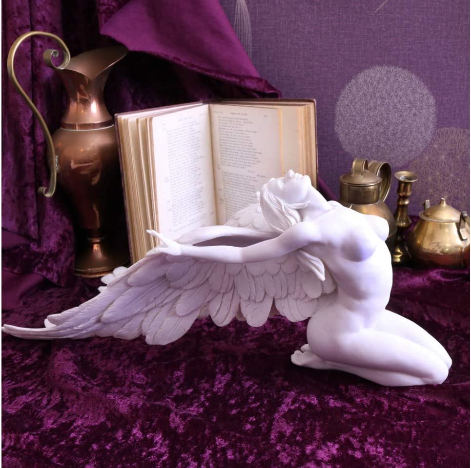 Nemesis Now Angels Freedom Figur, Weiß, 40 cm
