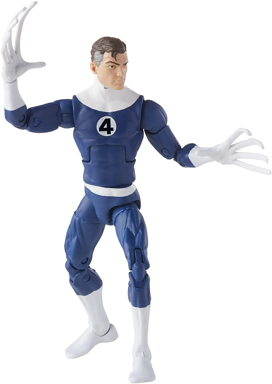 Hasbro Marvel Legends Series Retro Fantastic Four Mr. Fantastic 6-inch Action Figure - Ages 4+ 4
