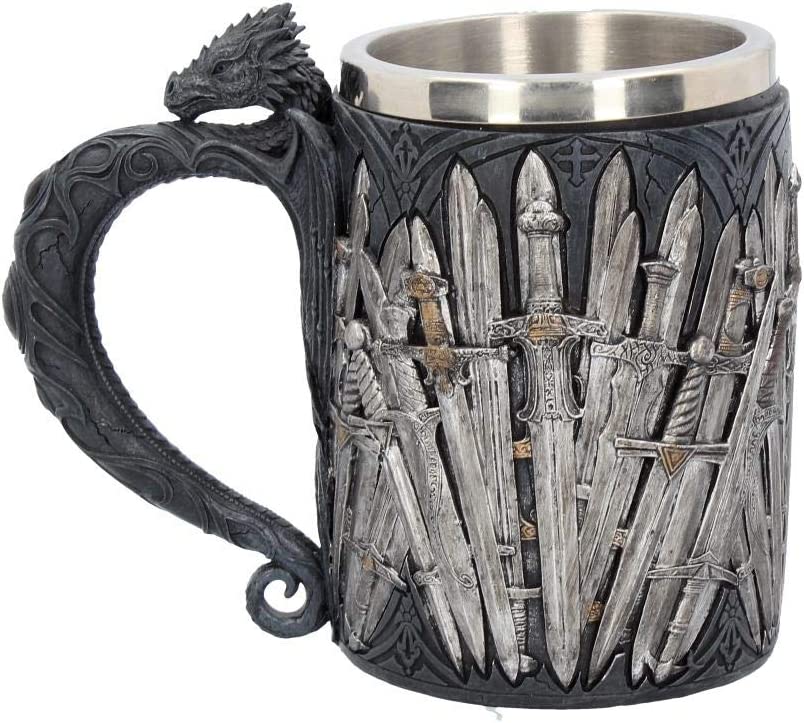 Nemesis Now Sword Humpenbecher 14 cm Silber