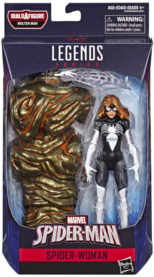Marvel Spider-Man Legends Series 15 cm große Spider-Woman-Sammelfigur