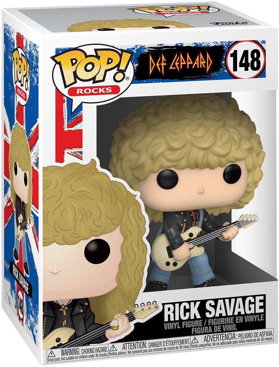 Def Leppard Rick Savage Funko 40126 Pop! Vinyl Nr. 148