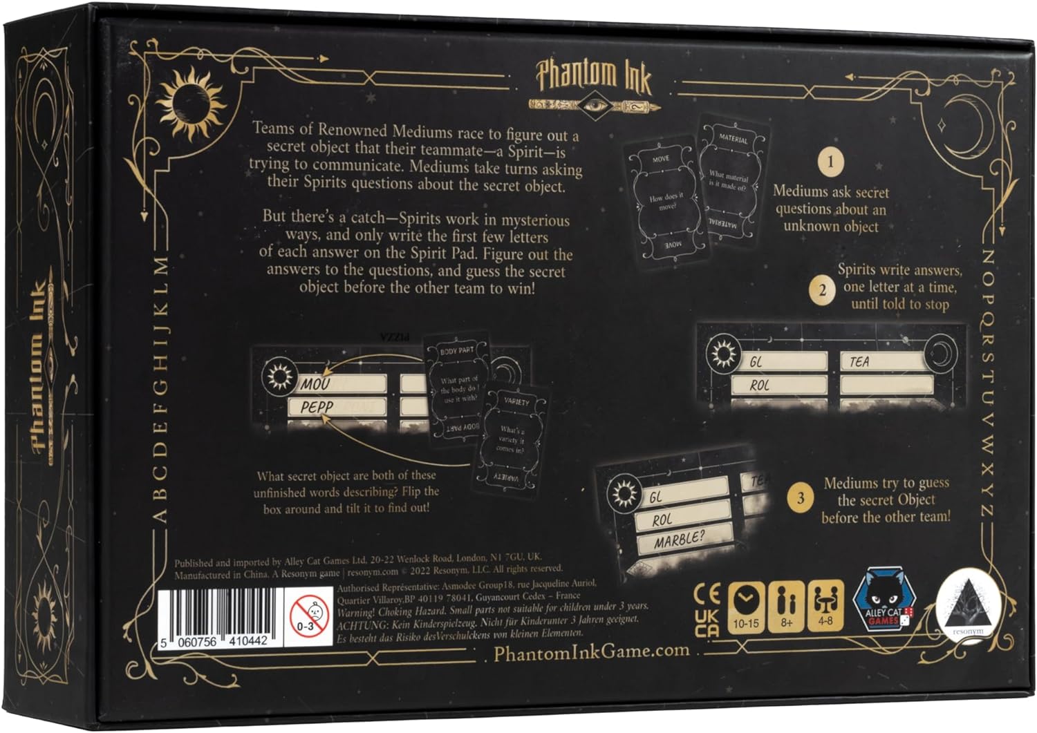 Phantom Ink Board Game - Word Deduction Party Game 7