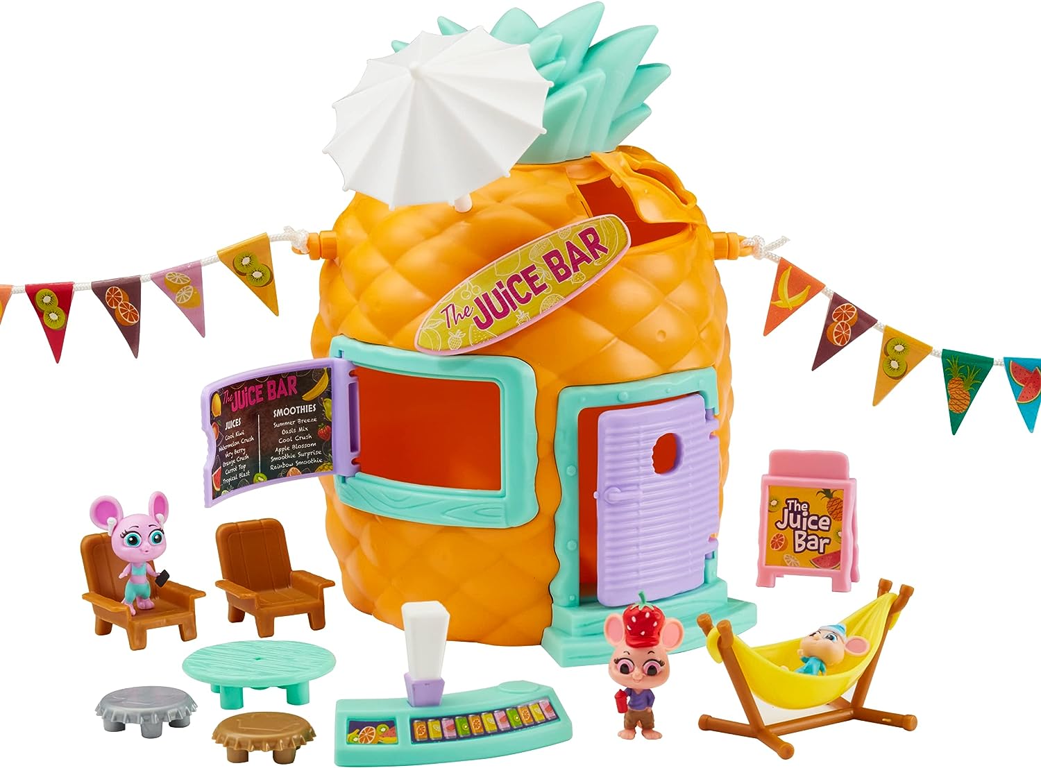 Millie & Friends Pineapple Juice Bar Playset - Imaginative Play for Ages 3+