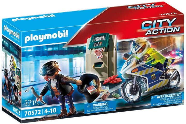 Playmobil 70572 City Action Polizei Bankräuberjagd