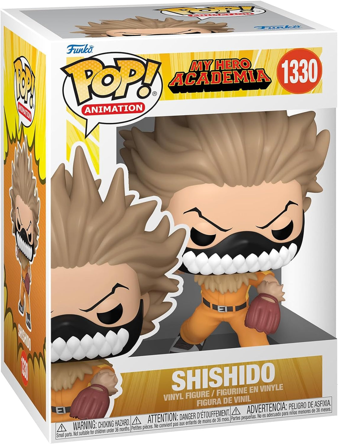 Funko POP! Animation: MHA HLB – Captain Shishido – (Baseball) – My Hero Academia