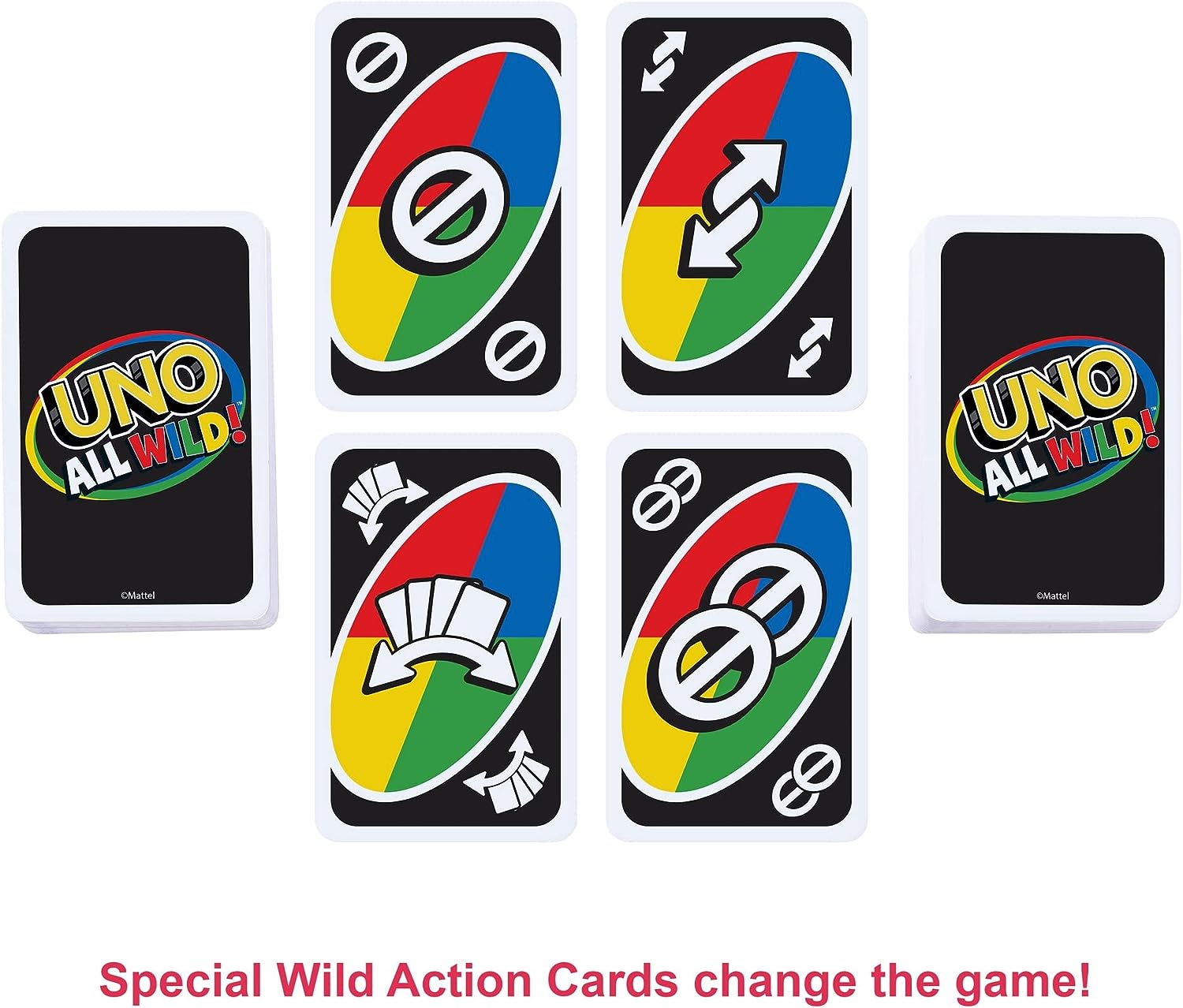 Mattel Games UNO All Wild Card Game (HHL33) 6