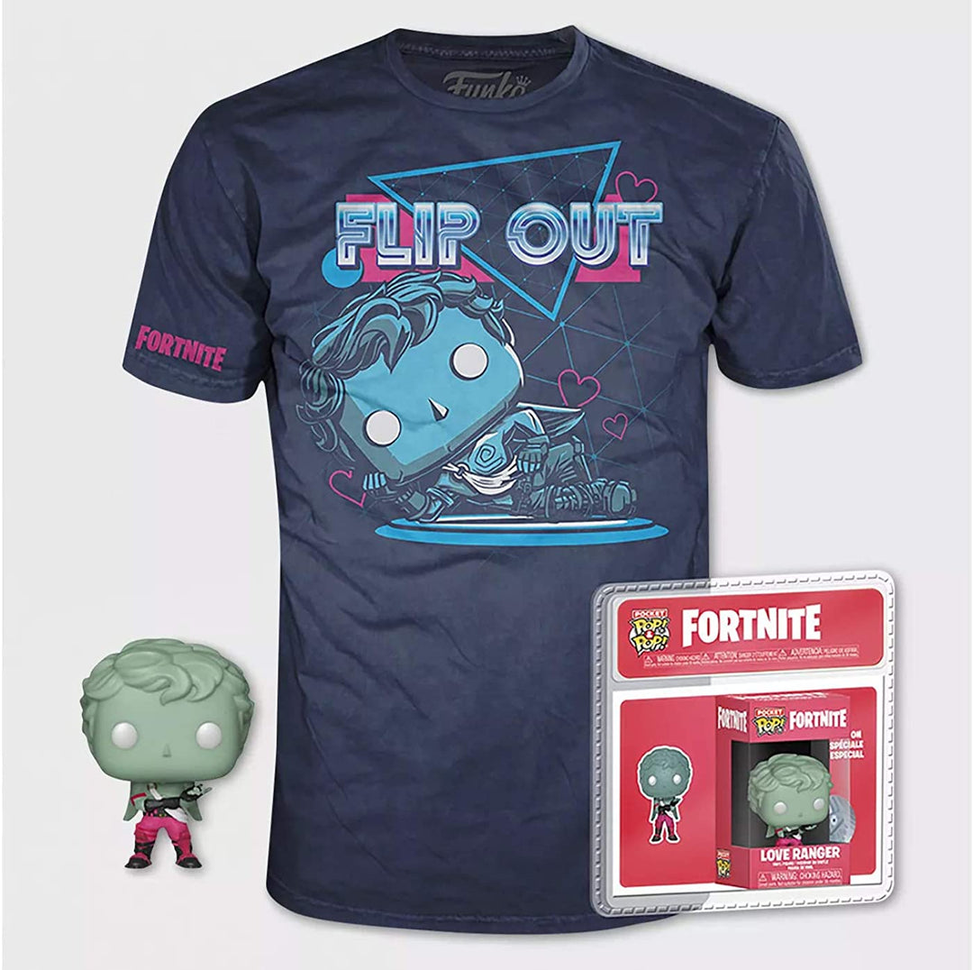 Difuzed FORNITE - Boxed T-Shirt POP + Pocket POP - Love Ranger (M)