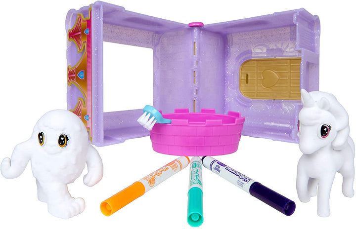 CRAYOLA 74-7358-E-000 Peculiar Pets Palace Case, kreative Mal- und Bastelkunst