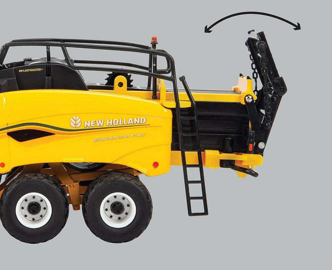 New Holland BigBaler 1290 Plus Spielzeug, Bauernhofspielzeug für Kinder, Traktorspielzeug, New Holl