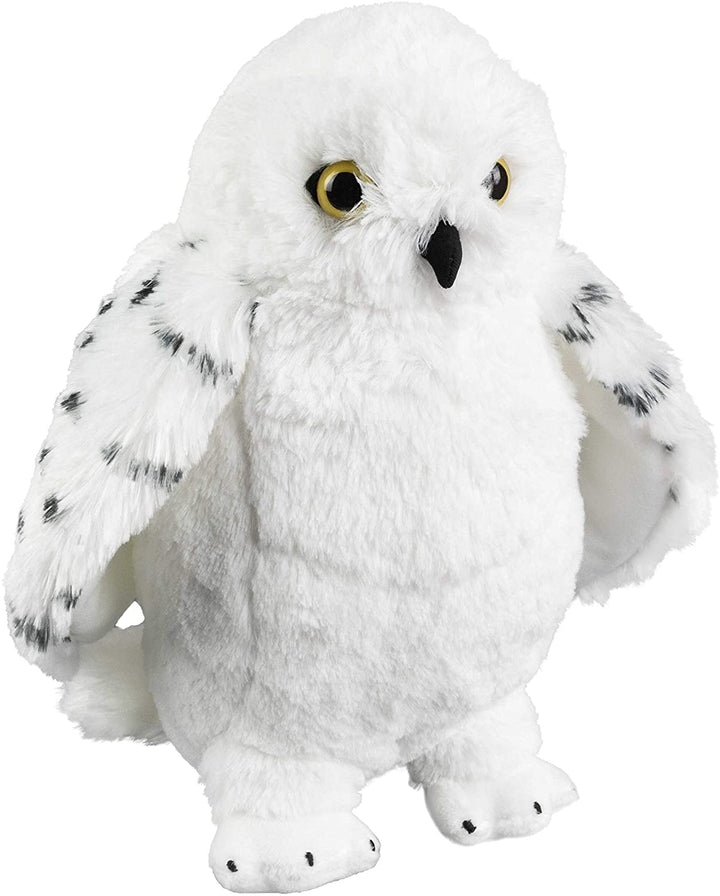 The Noble Collection Harry Potter Hedwig Plüsch – 11 Zoll (28 cm) weiche Plüsch-Schneeeule – offiziell lizenziertes Filmset, Film-Requisiten, Geschenke, Merchandise