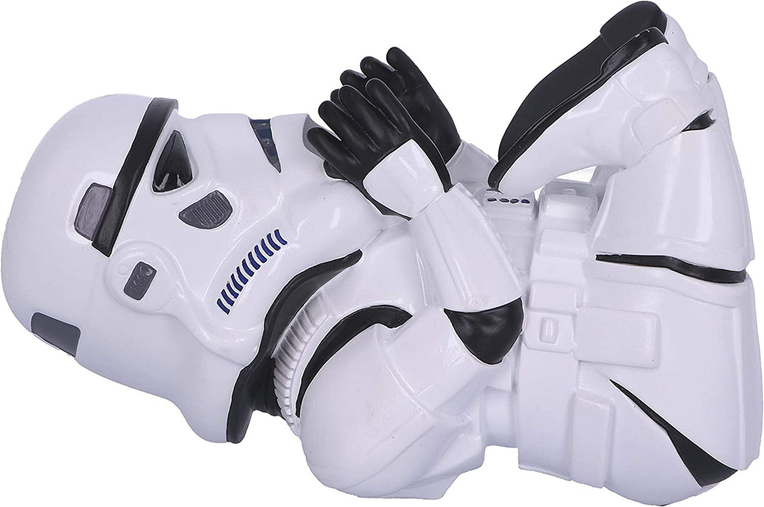 Nemesis Now Original Stormtrooper Sci-Fi Weinflaschenhalter-Figur, Weiß, Einheitsgröße