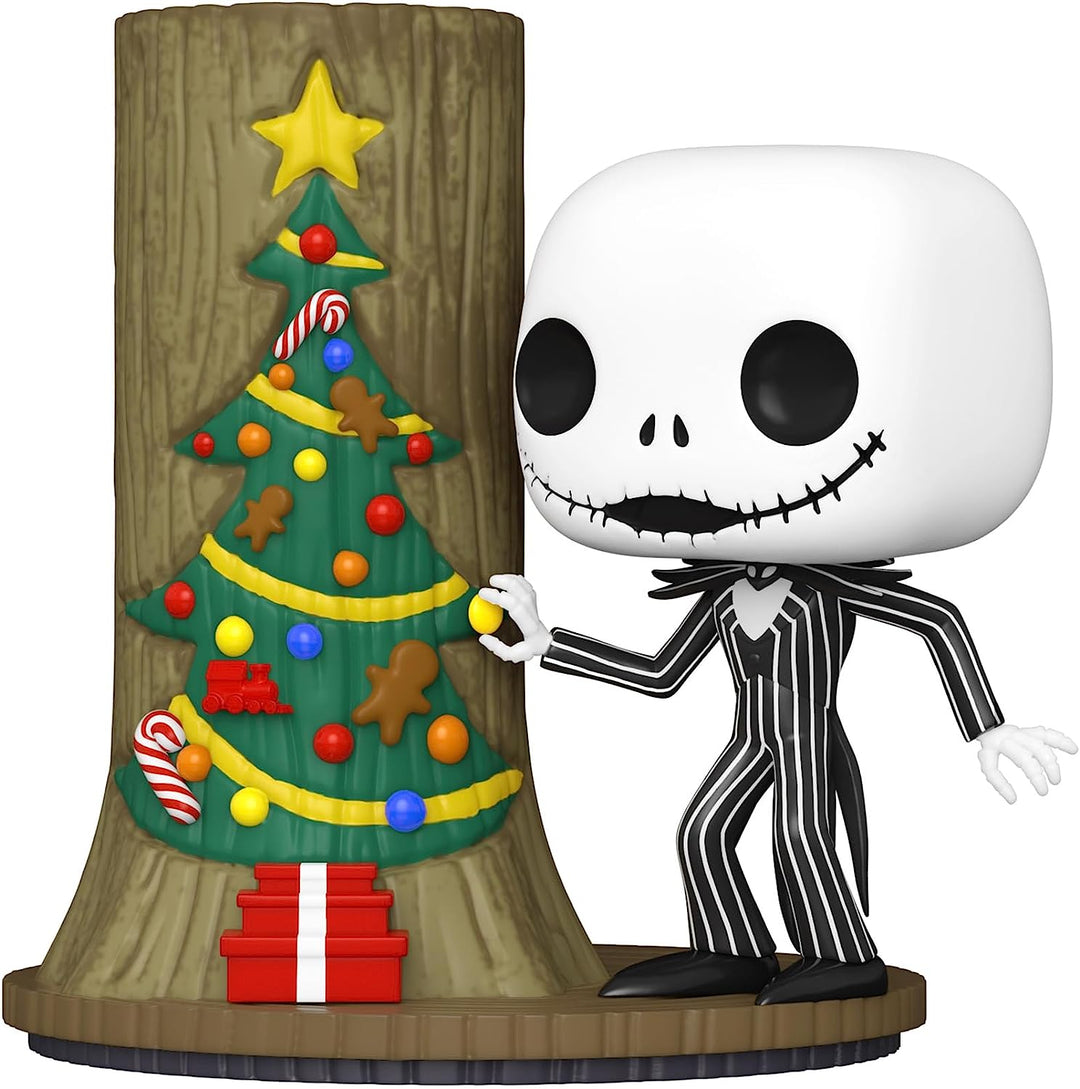 Deluxe Disney The Nightmare Before Christmas 30th – Jack Skellington mit Weihnachtstür Funko 72310 Pop! Vinyl Nr. 1360 