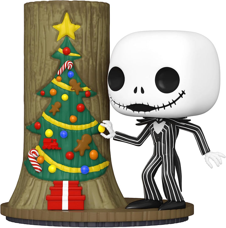 Deluxe Disney The Nightmare Before Christmas 30th – Jack Skellington mit Weihnachtstür Funko 72310 Pop! Vinyl Nr. 1360 