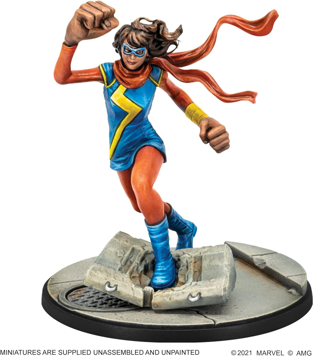 Atomare Massenspiele | Frau Marvel: Marvel-Krisenprotokoll | Miniaturenspiel | Alter
