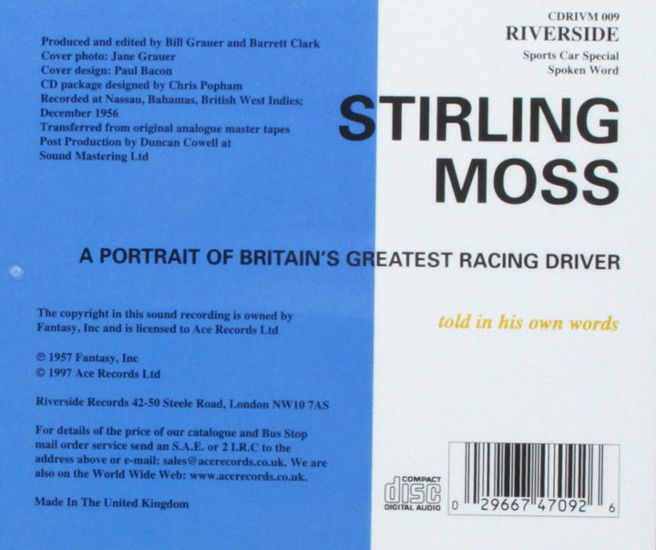 Stirling Moss – Ein Porträt von Großbritanniens größtem Rennfahrer [Audio-CD]
