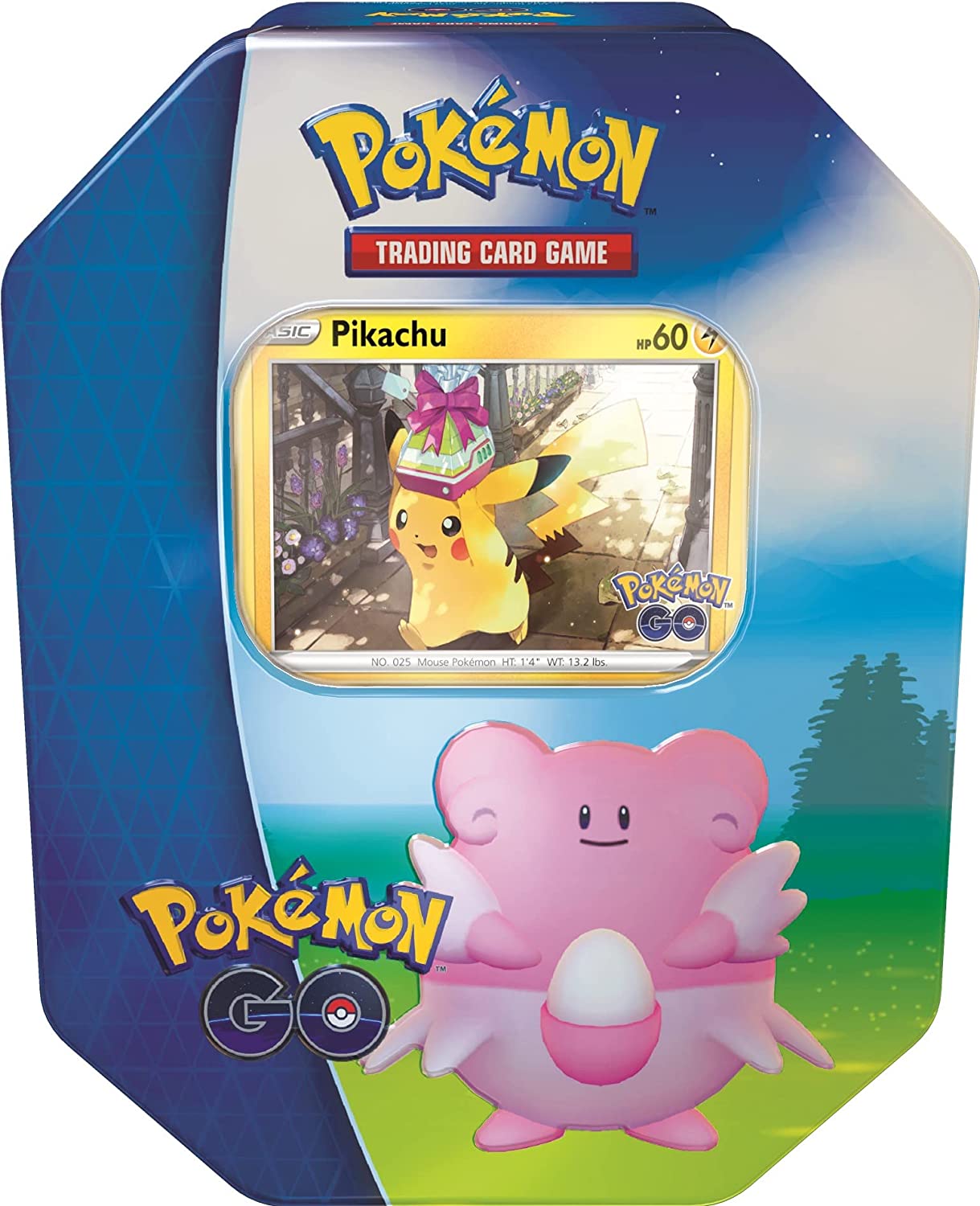 Pokémon TCG: Pokémon GO Tin – Random Design (Pikachu, Snorlax, or Blissey) 3