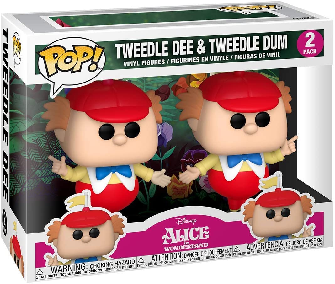 Disney Alice im Wunderland Tweedle Dee Tweedle Dum Funko 55738 Pop! Vinyl Nr. 2