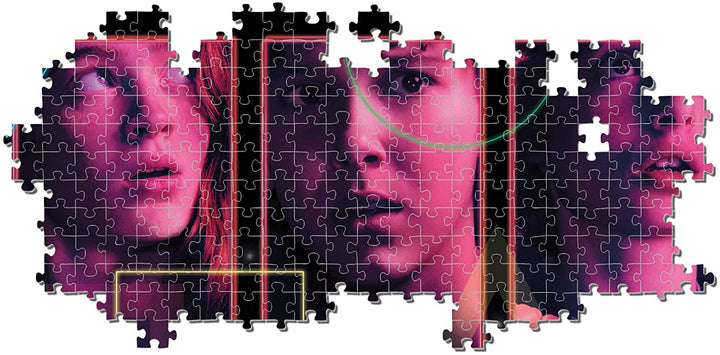 Clementoni - 39548 - Puzzle Panorama - Stranger Things - 1000 Teile - Hergestellt in Italien