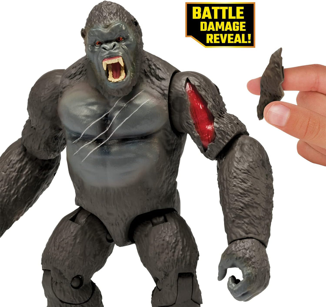 MonsterVerse MNG18000 Skull Island 6'' Ferocious Kong mit Hubschrauber und Kette Pr