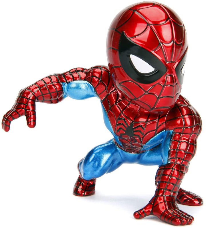Jada Toys Marvel 4 Zoll klassische Spiderman-Figur