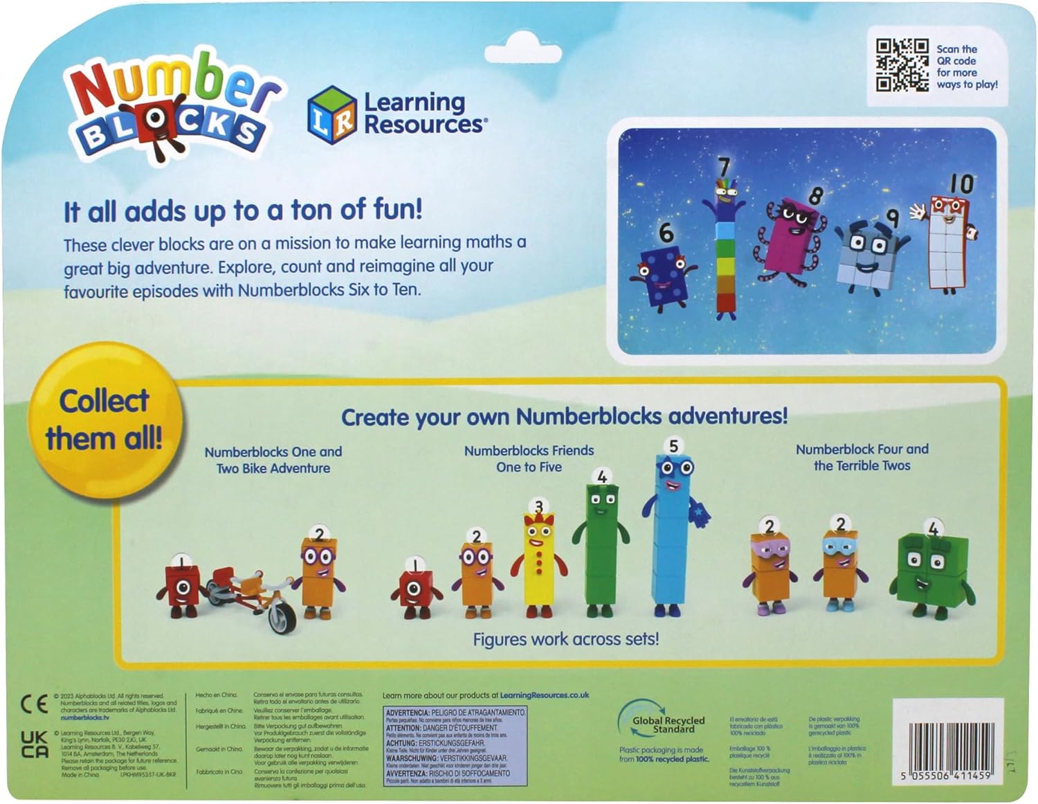 Learning Resources Numberblocks Friends Six to Ten - Playable Figures for Ages 3-7 5