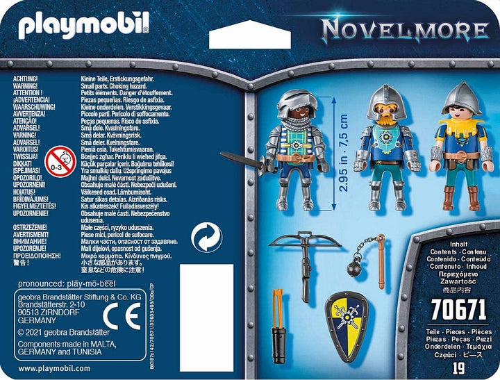 Playmobil 70671 Novelmore Knights 3 Figurenset