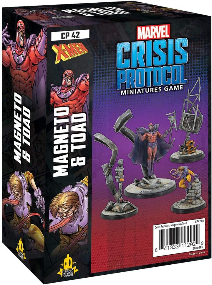 Marvel Crisis Protocol: Magneto and Toad