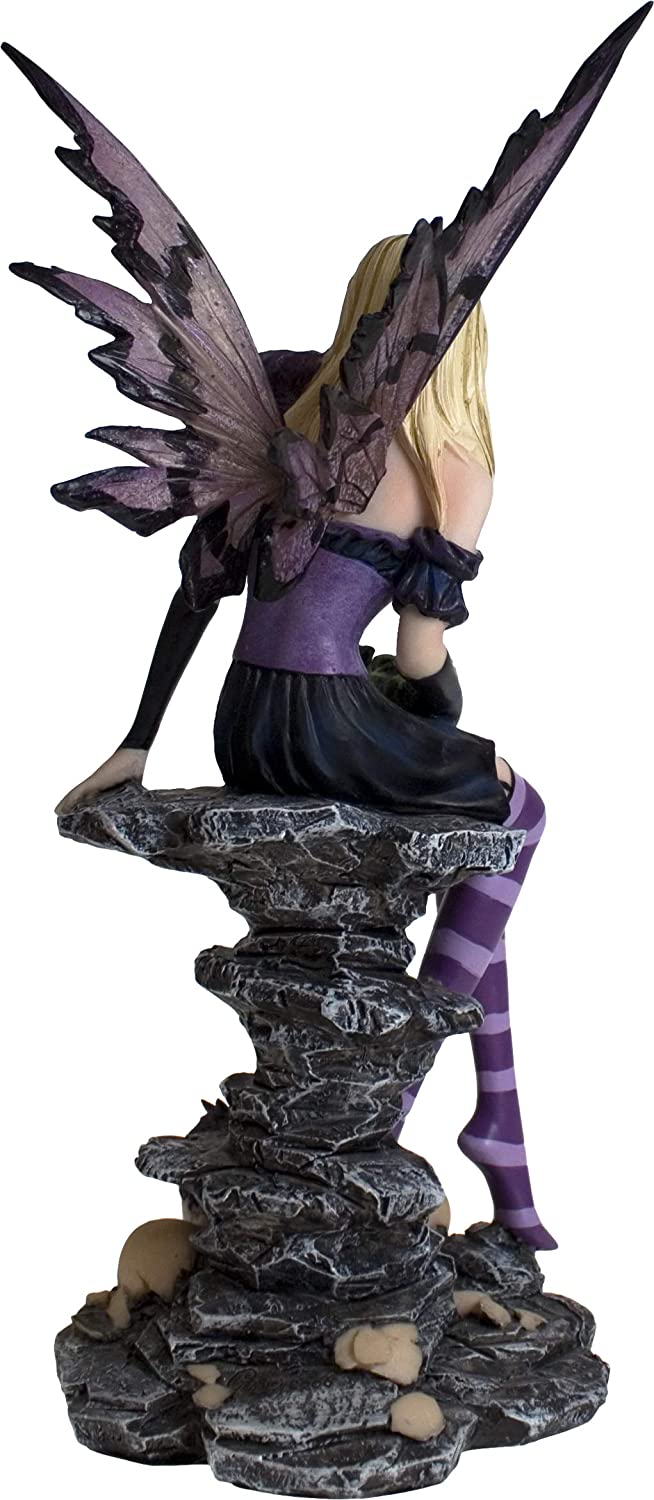 Nemesis Now Amethyst und Jungtiere, Feenfigur, 25,5 cm