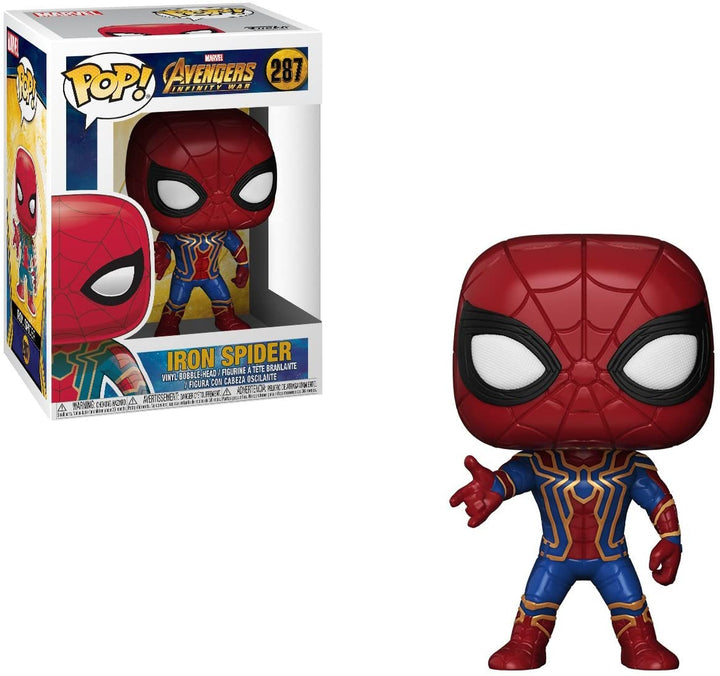 Marvel Avengers Infinity War Iron Spider Man Funko 26465 Pop! Vinyl #287