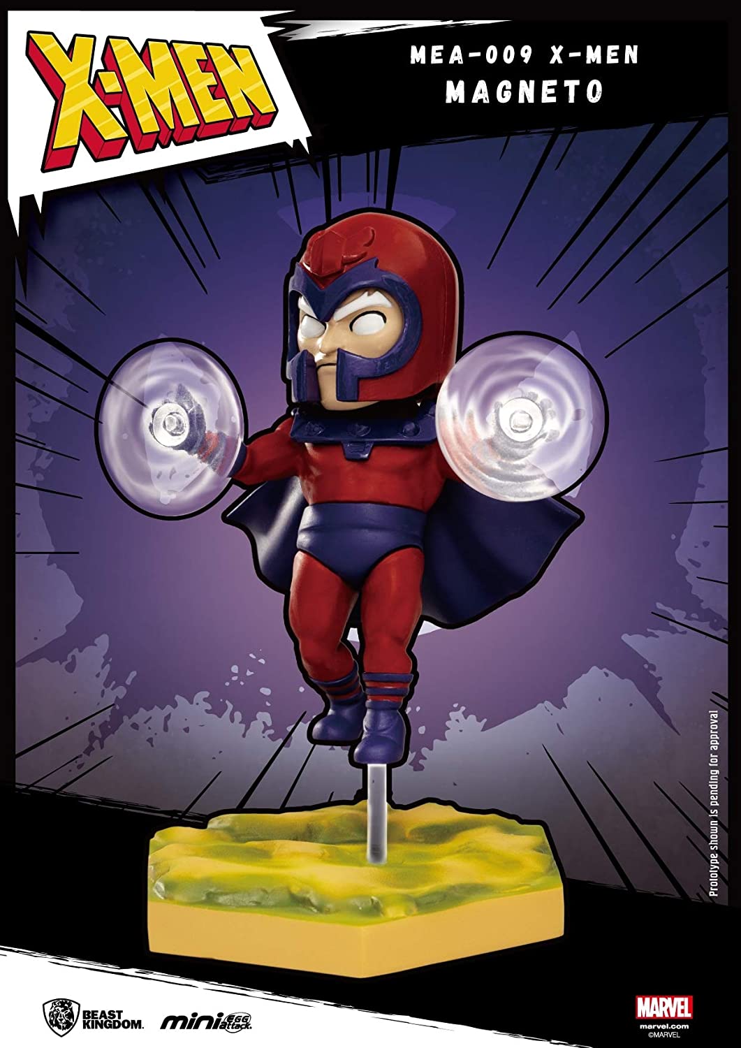 Beast Kingdom Marvel X-Men Mini Egg Attack MEA-009 Magneto-Figur