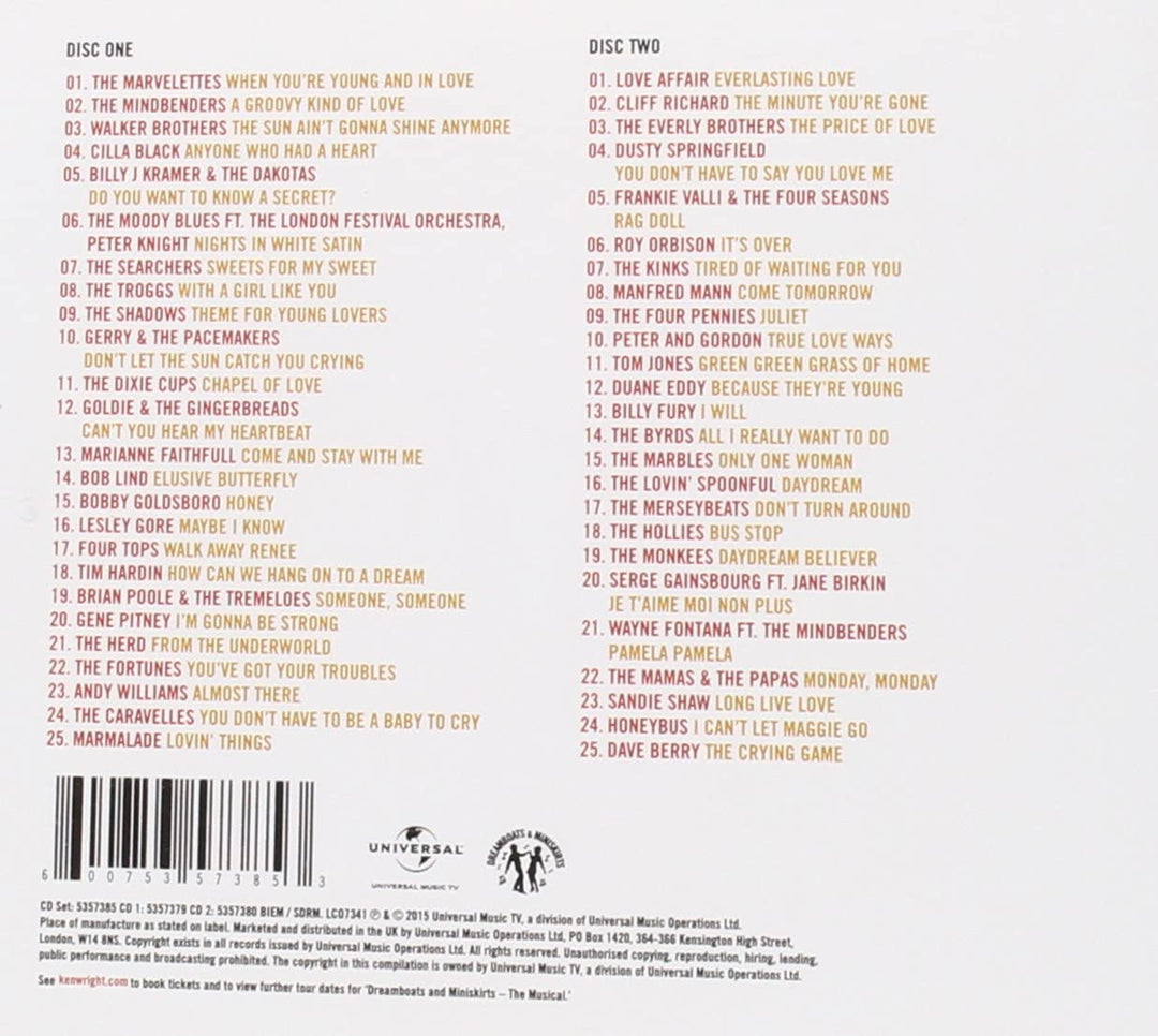 Dreamboats &amp; Miniskirts: Young And In Love – [Audio-CD]