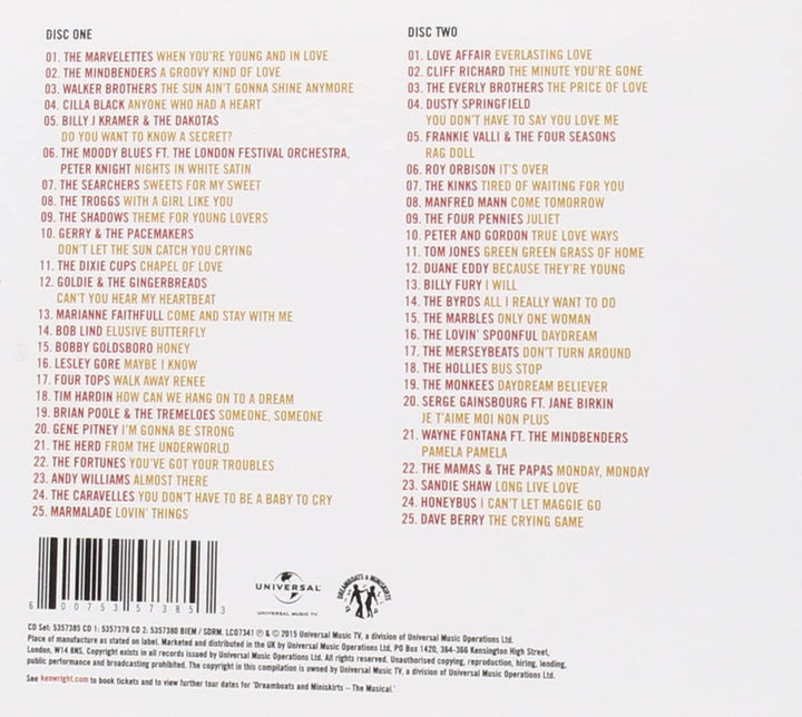 Dreamboats &amp; Miniskirts: Young And In Love – [Audio-CD]