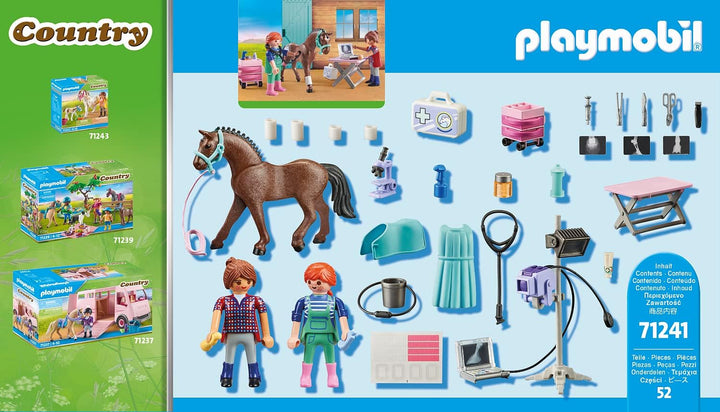 Playmobil 71241 Pferdetierarzt