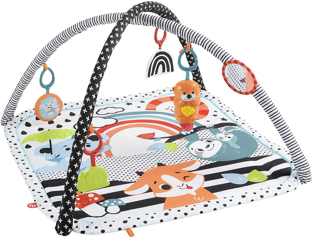 Fisher-Price 3-in-1-Musik-, Glow-and-Grow-Gym-Spielmatte