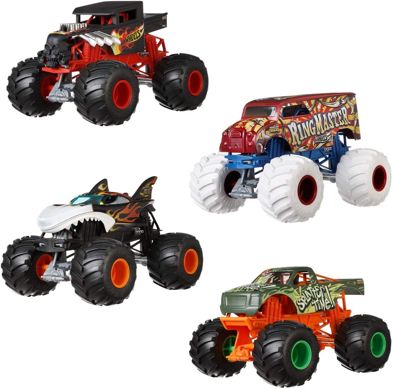 Hot Wheels Monster Truck Vehicle - 1:24 Scale Die-Cast Truck for Kids 3+