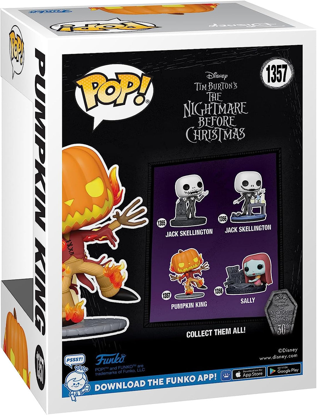 Disney: The Nightmare Before Christmas 30th – Pumpkin King Funko Pop! Vinyl Nr. 1357