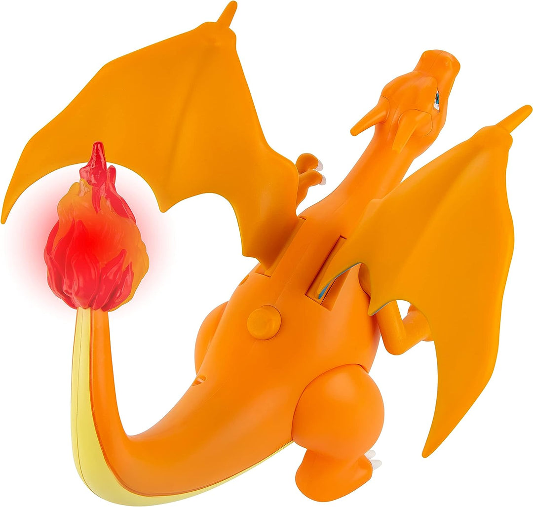 Pokémon PKW2731 Deluxe-Funktion enthält 6 interaktive Glurak plus 2-Zoll-Pika