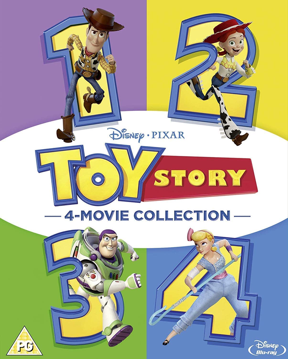 Toy Story 1-4 Collection - Animation [Blu-ray]