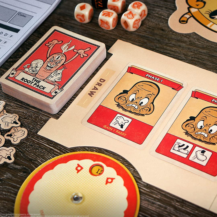 USA-OPOLY | Cuphead Roll and Run | Würfelspiel | Ab 8 Jahren | 1-4 Spieler | 20+ Minuten