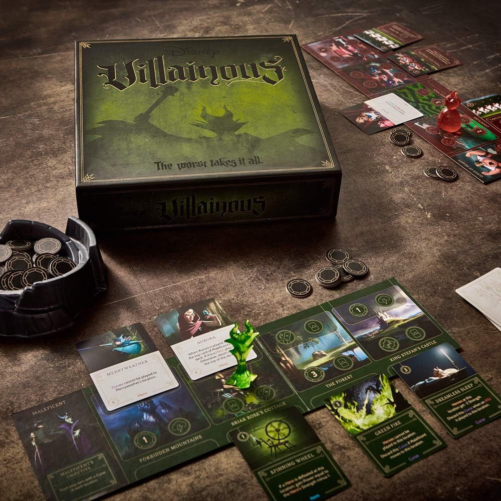 Ravensburger Disney Villainous: Worst Takes It All Strategy Board Game 7