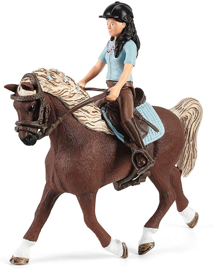 Schleich Horse Club 42438 Waschplatz mit Horse Club Emily &amp; Luna